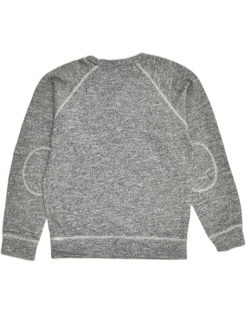 LEE Boys Sweatshirt Jumper 7-8 Years Grey Flecked Cotton | Vintage Lee | Thrift | Second-Hand Lee | Used Clothing | Messina Hembry 