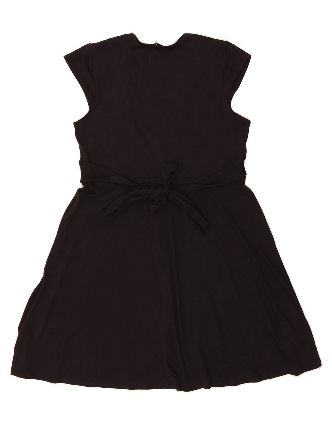 MOSSIMO Womens A-Line Dress UK 20 2XL Black Polyester Vintage Mossimo and Second-Hand Mossimo from Messina Hembry 