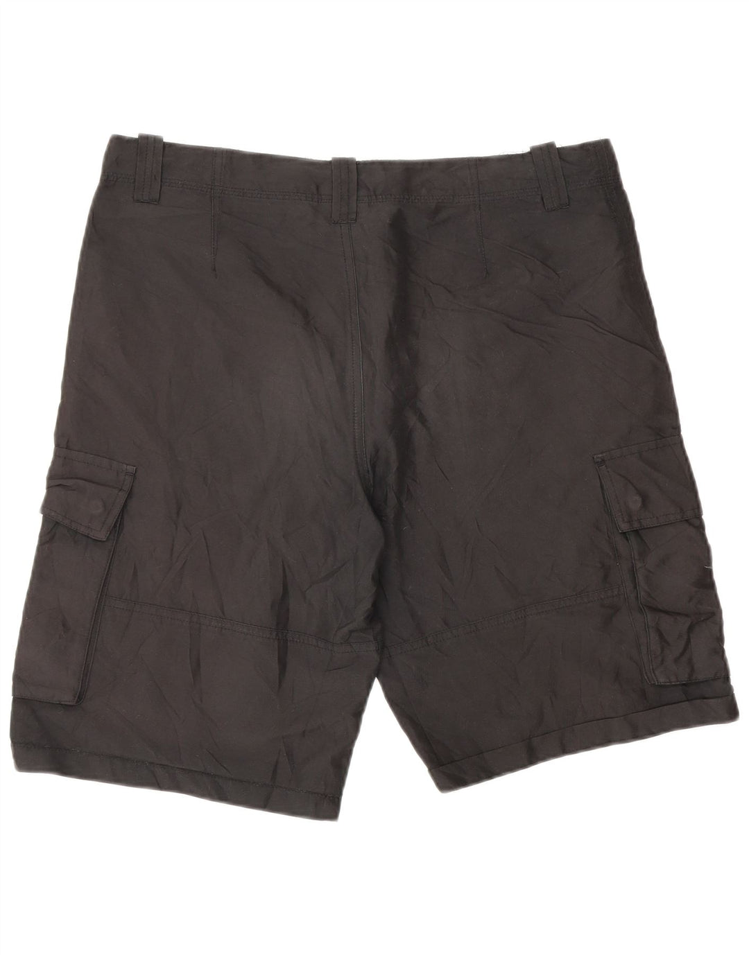 DIADORA Mens Italia Cargo Shorts Small W32 Black Polyester
