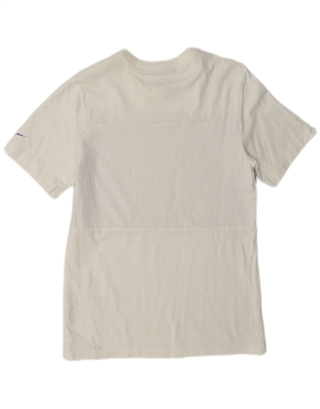Nike Mens T-Shirt Top Small White Geometric Cotton