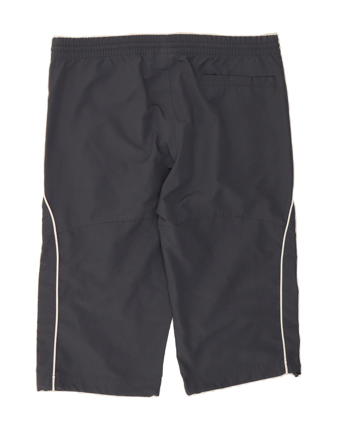 ADIDAS Mens Graphic Bermuda Sport Shorts Small  Grey Polyester Vintage Adidas and Second-Hand Adidas from Messina Hembry 