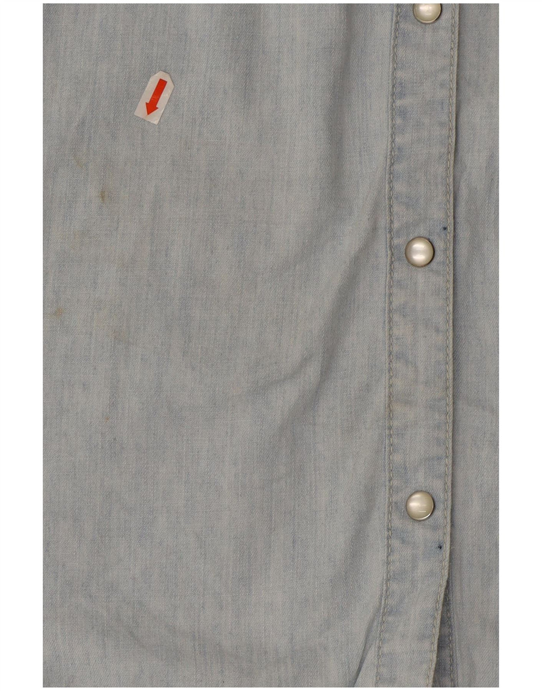 Fat Face Womens Denim Shirt UK 16 Large Blue Cotton