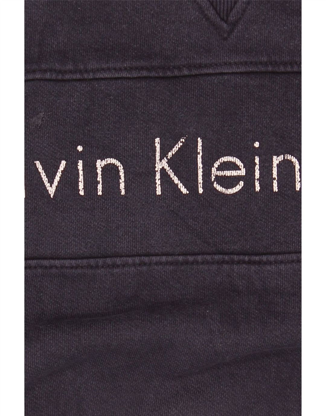 Calvin Klein Jeans Mens Graphic Sweatshirt Jumper Large Navy Blue