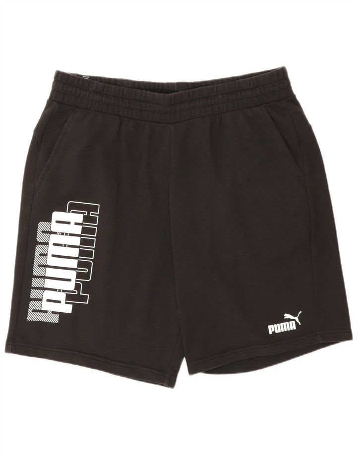Puma Mens Graphic Sport Shorts 2XL Black