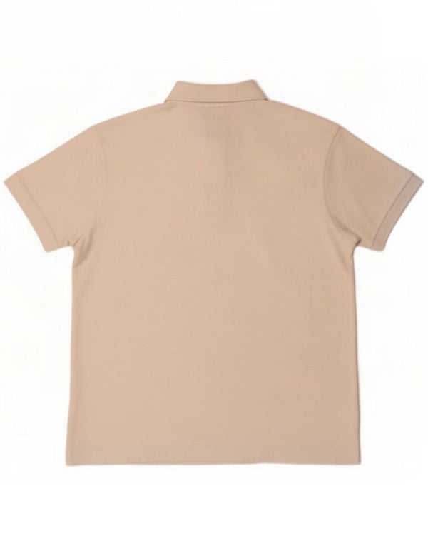 Lacoste Mens Classic Fit Polo Shirt Large White Cotton