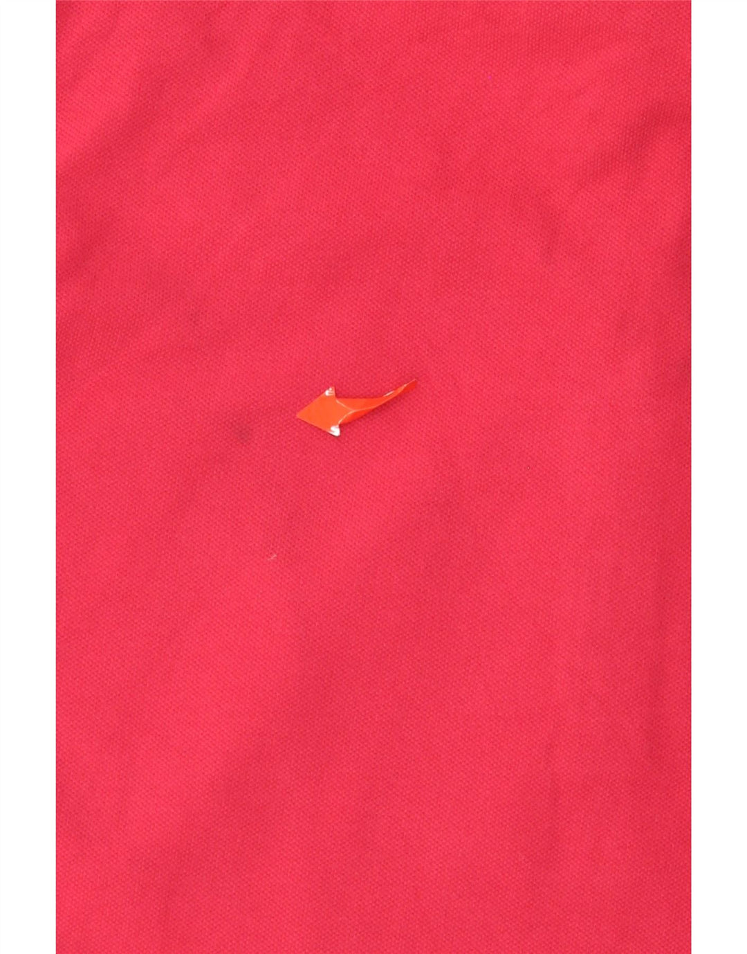 TOMMY HILFIGER Womens Classic Fit Polo Shirt UK 12 Medium Red Cotton