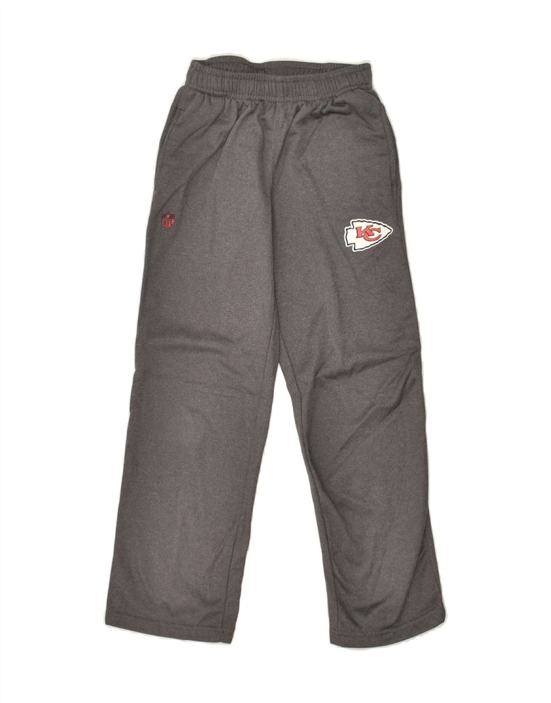 NFL Boys Tracksuit Trousers 7-8 Years Small Grey | Vintage NFL | Thrift | Second-Hand NFL | Used Clothing | Messina Hembry 