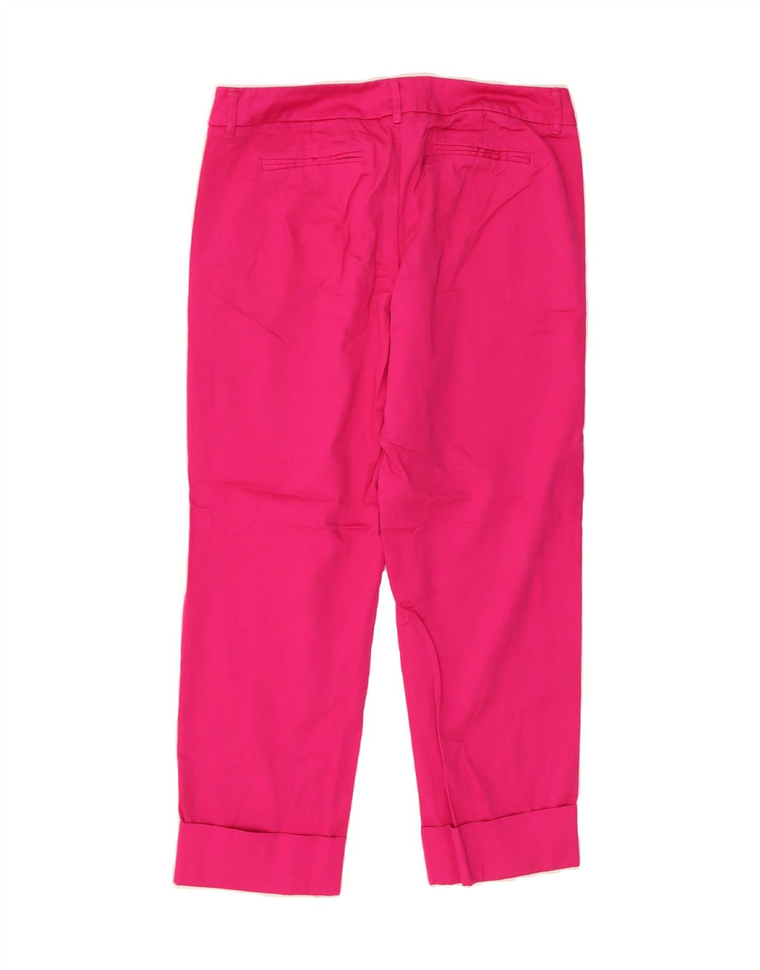MOSSIMO Womens Crop Chino Trousers US 2 XS W30 L24 Pink Cotton Vintage Mossimo and Second-Hand Mossimo from Messina Hembry 