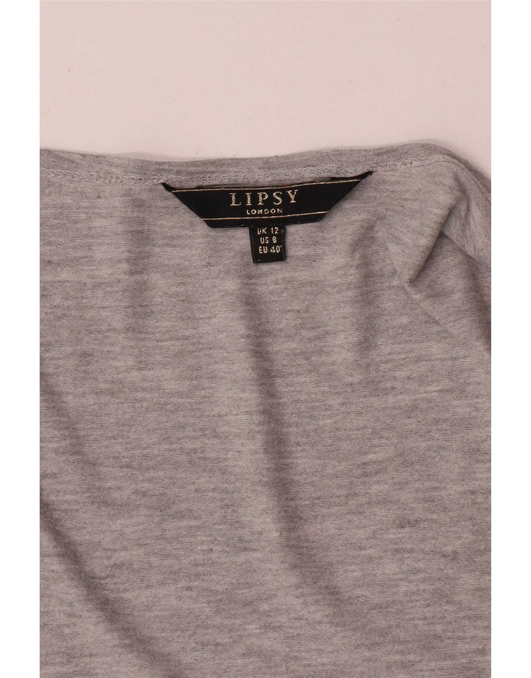 Lipsy Womens Open Cardigan Sweater UK 12 Medium Grey
