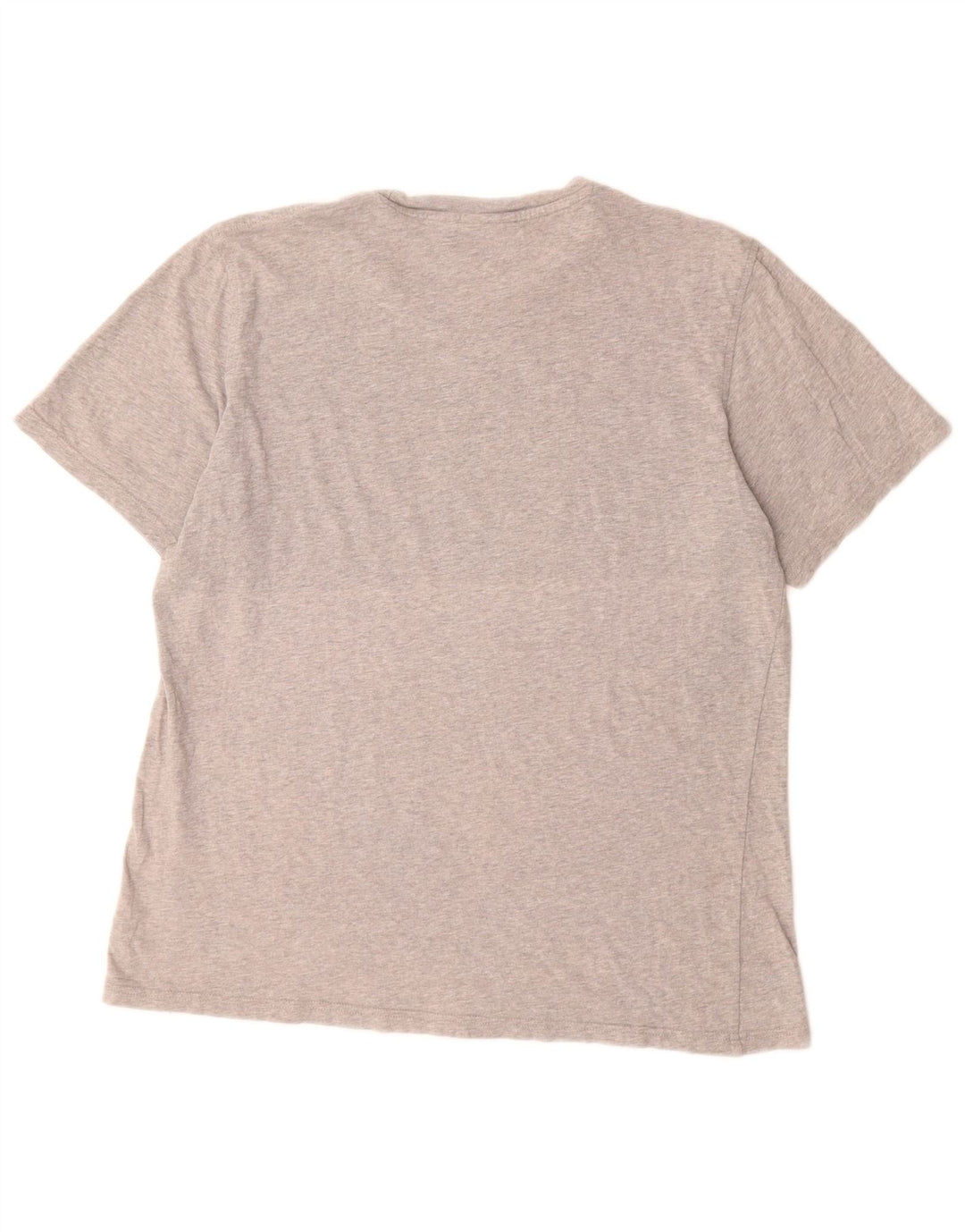 ADIDAS Mens Graphic T-Shirt Top Medium Grey Cotton