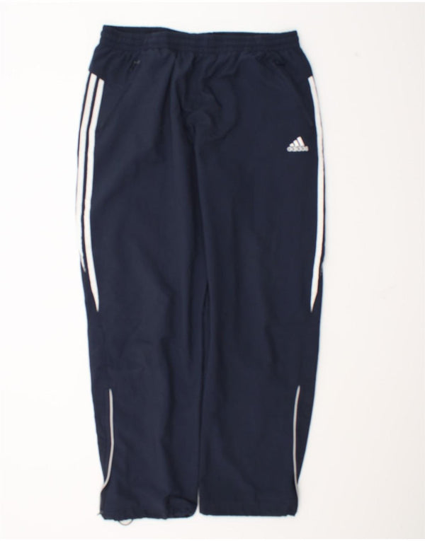 Adidas Mens Clima 365 Tracksuit Trousers UK 44/46 Large Navy Blue Polyester