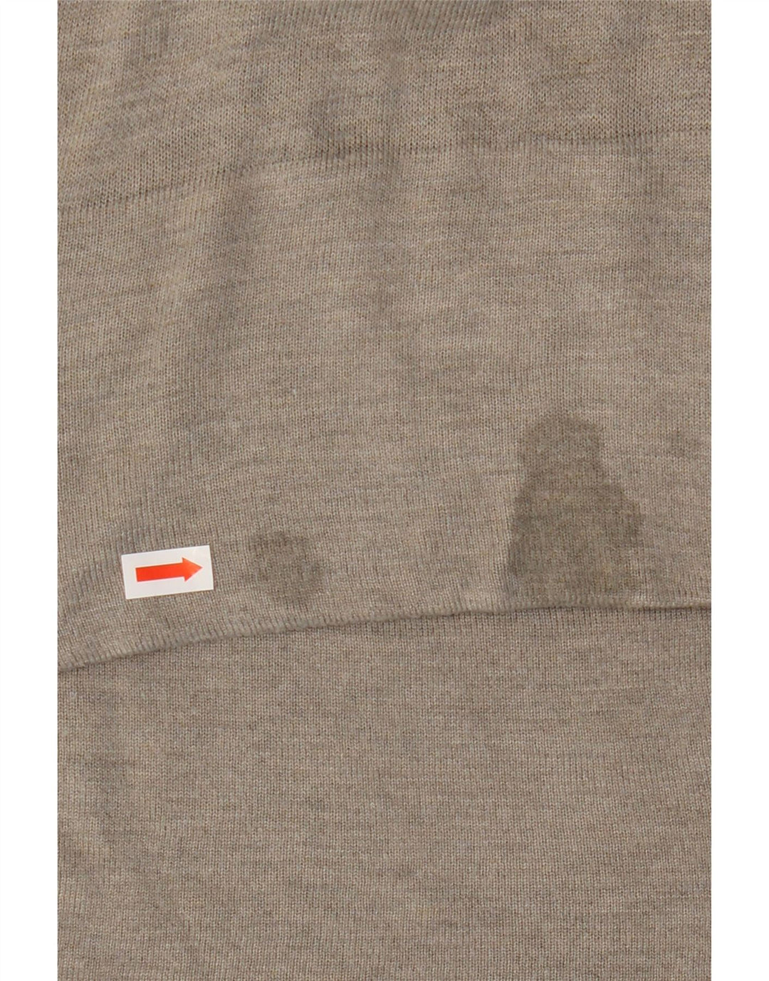 ZARA Womens V-Neck Jumper Sweater UK 10 Small Grey