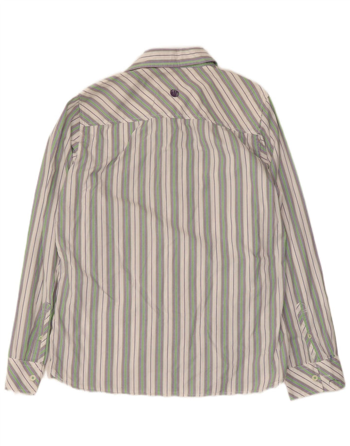 Fat Face Mens Shirt Medium Multicoloured Striped Cotton