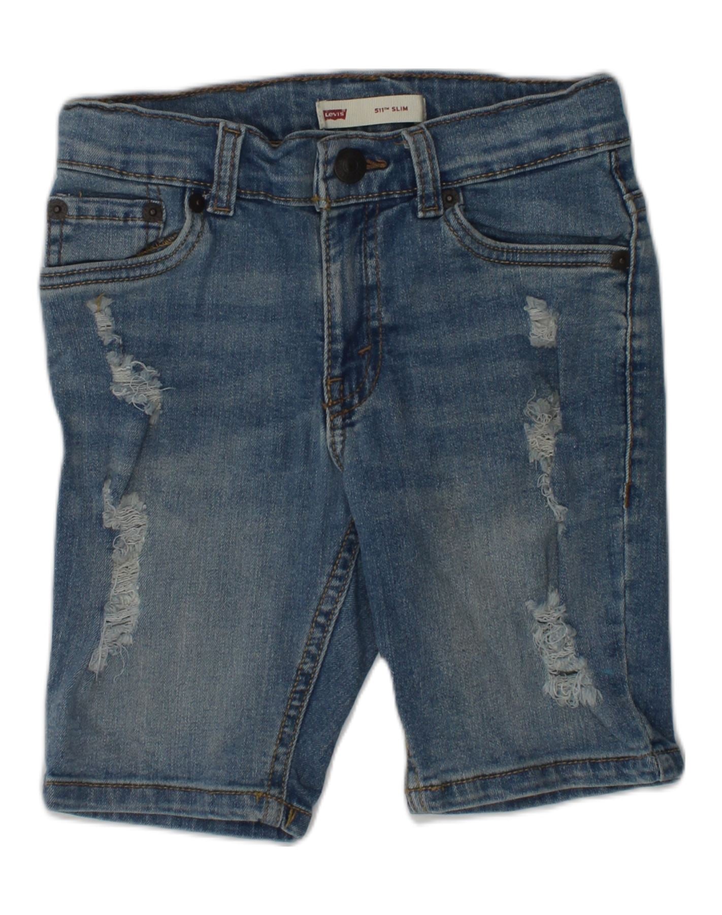 Boys distressed sale denim shorts