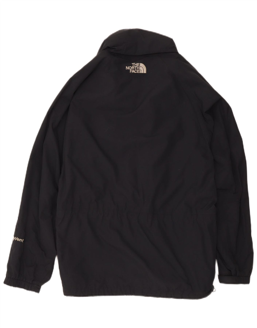 The North Face Mens Dryvent Windbreaker Jacket UK 38 Medium Navy Blue Nylon