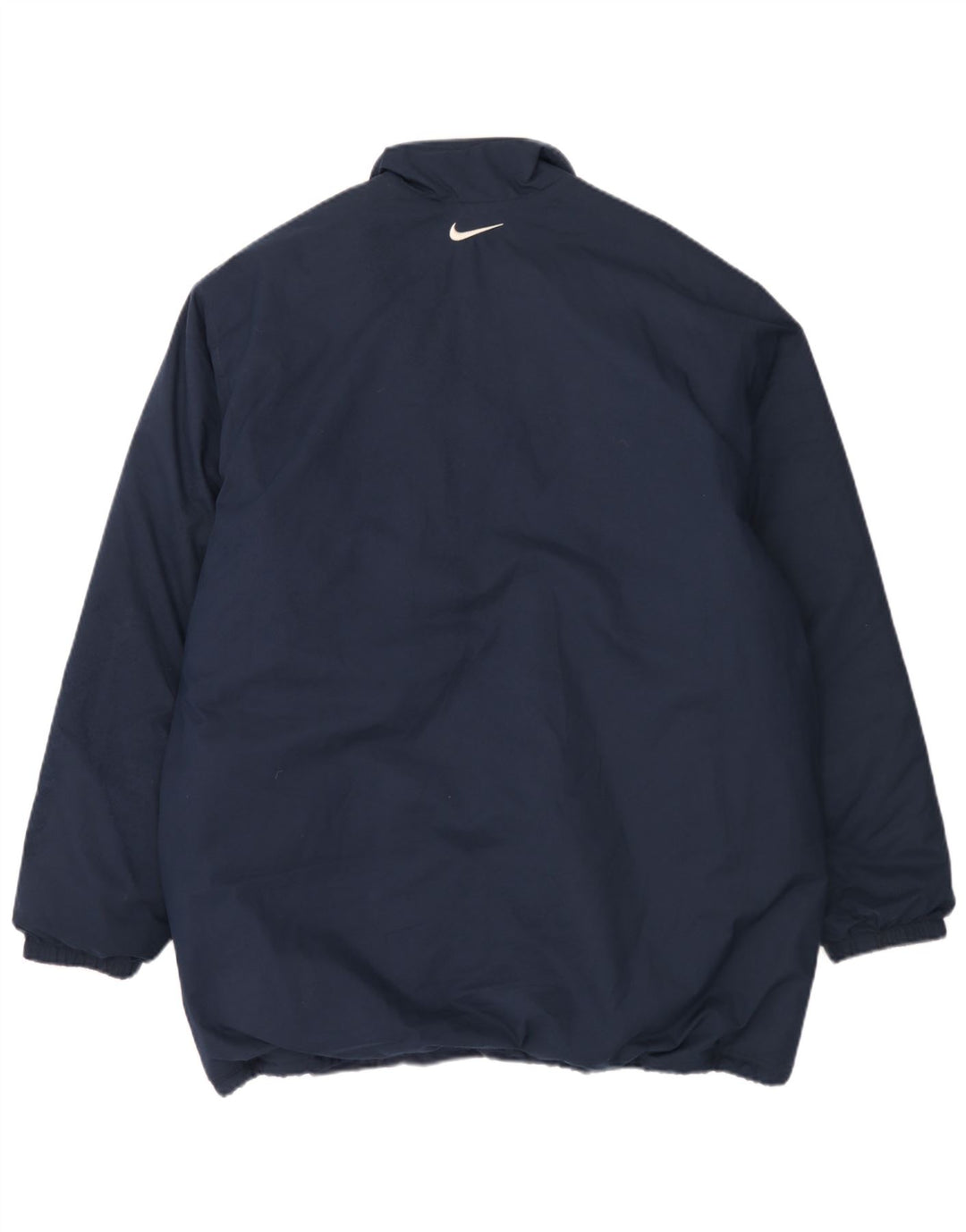 Nike Mens Windbreaker Jacket UK 45/47 XL Navy Blue Polyester