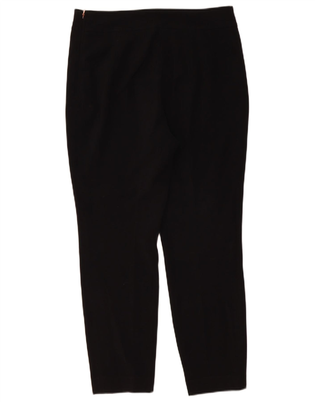 Ted Baker Womens Crop Tapered Suit Trousers Size 2 Small W30 L26 Black