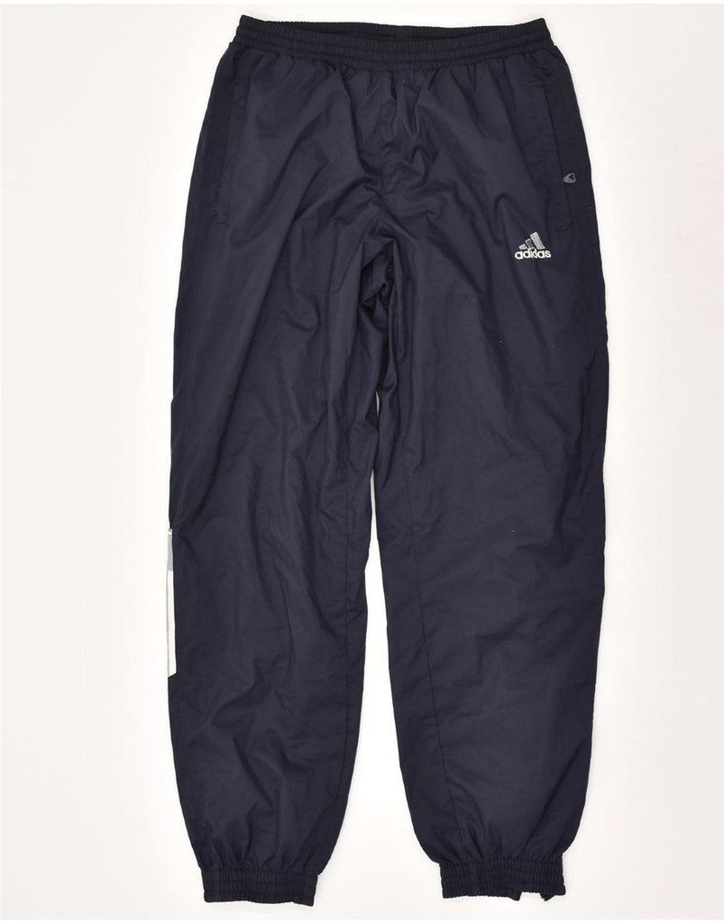 ADIDAS Mens Tracksuit Trousers Joggers UK 40/42 Medium Blue Polyester Vintage Adidas and Second-Hand Adidas from Messina Hembry 