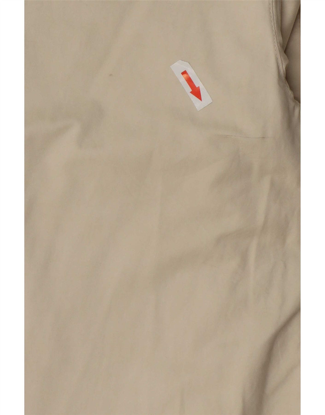 Luisa Spagnoli Womens Bomber Jacket UK 14 Medium Beige Cotton