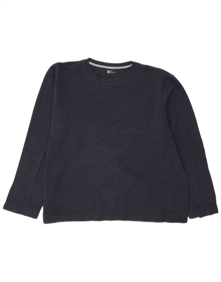 Gap Mens Classic Fit Top Long Sleeve 2XL Navy Blue