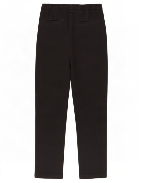 Zara Mens Straight Casual Trousers Small W30 L30 Black