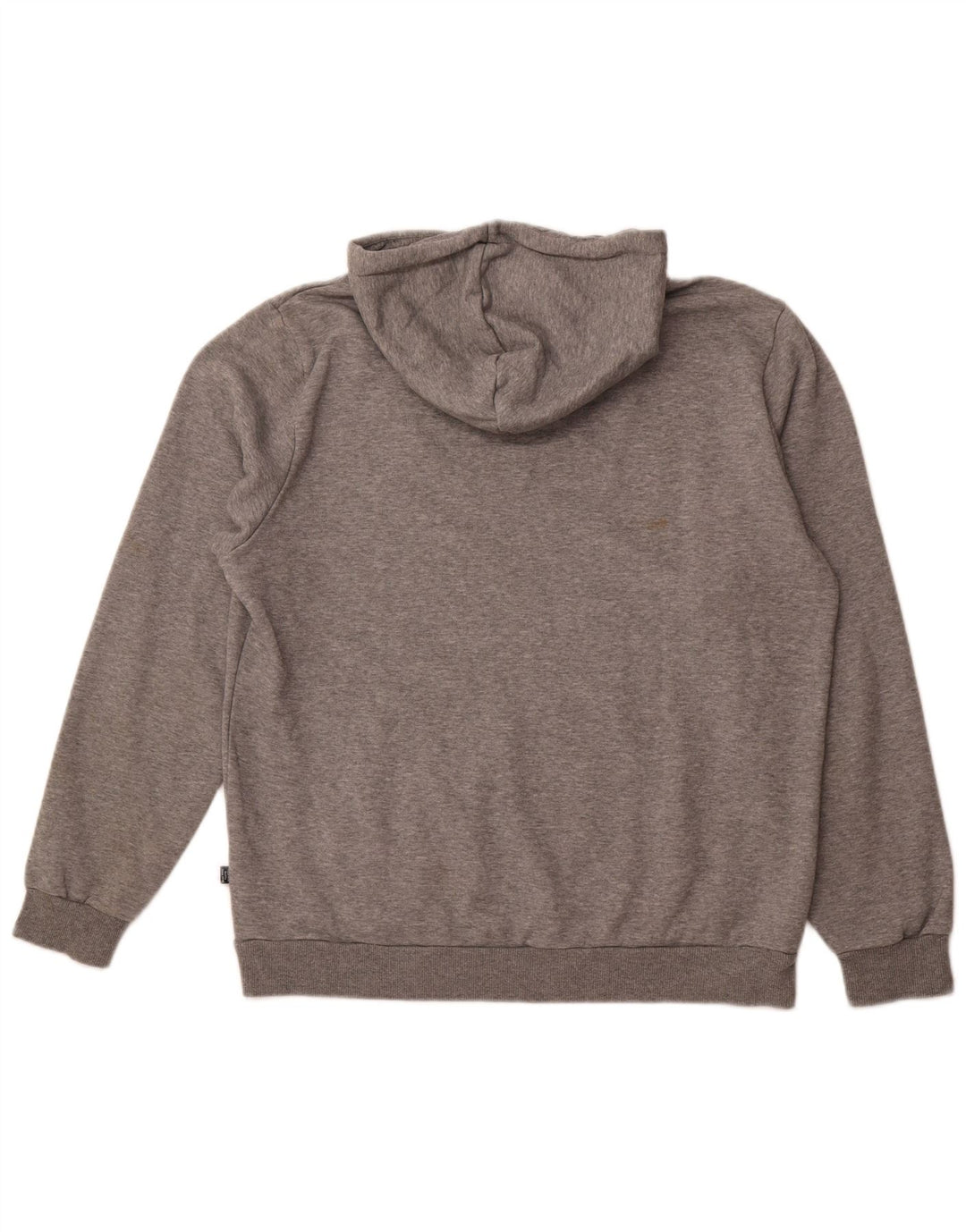 PUMA Mens Hoodie Jumper Large Grey