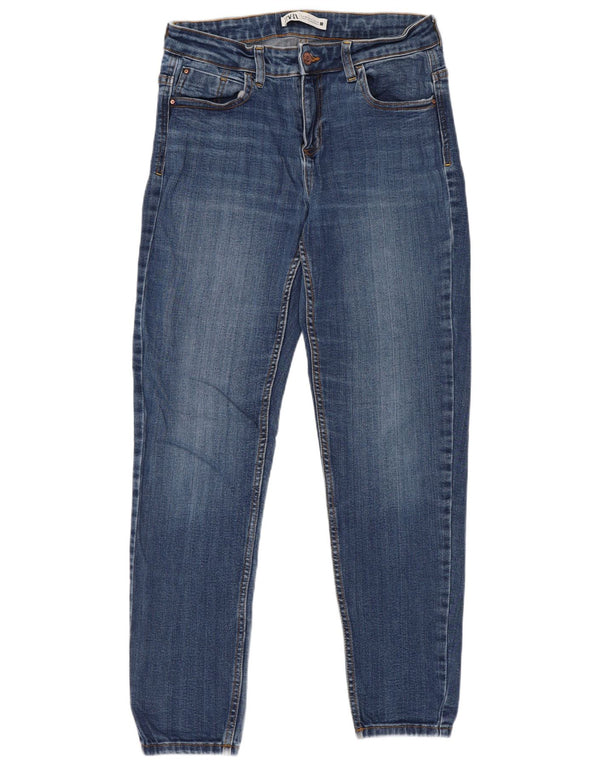 Zara Womens Skinny Jeans EU 40 Medium W30 L28 Blue Cotton