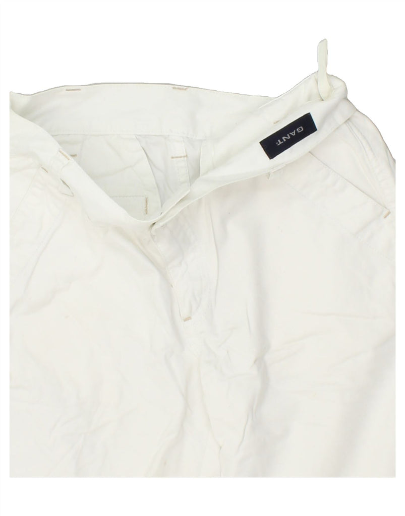 GANT Boys Chino Shorts 11-12 Years W26 White | Vintage Gant | Thrift | Second-Hand Gant | Used Clothing | Messina Hembry 