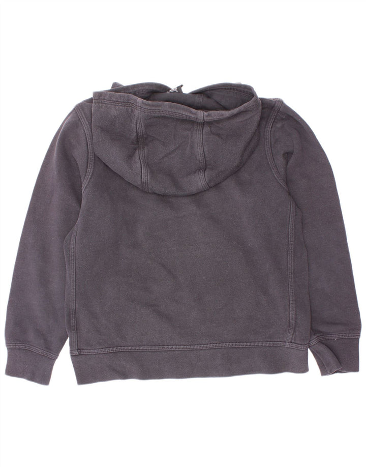 Nike Boys Hoodie Jumper 8-9 Years Small Black Cotton