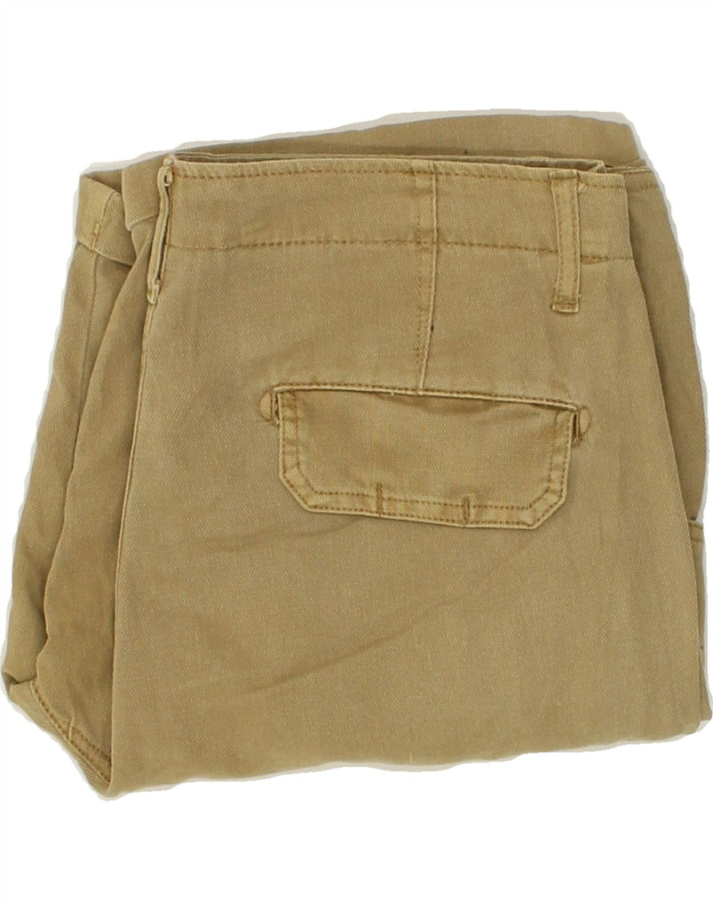 VINTAGE Mens Cargo Shorts W30 Medium Khaki Cotton Vintage Vintage and Second-Hand Vintage from Messina Hembry 