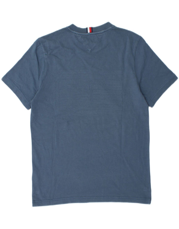 Tommy Hilfiger Mens Regular Fit Graphic T-Shirt Top Small Blue Cotton