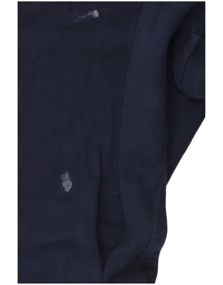 Adidas Mens Tracksuit Trousers Joggers Medium Navy Blue Cotton