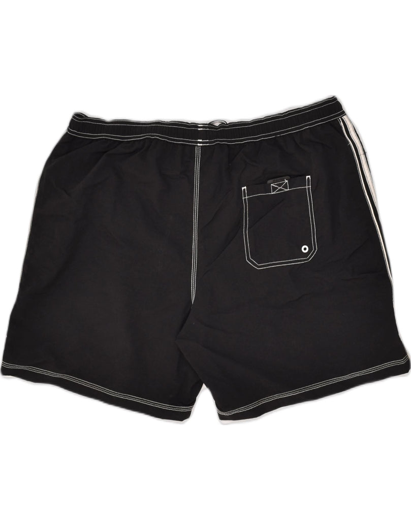 LOTTO Mens Sport Shorts UK 20 2XL Black | Vintage Lotto | Thrift | Second-Hand Lotto | Used Clothing | Messina Hembry 