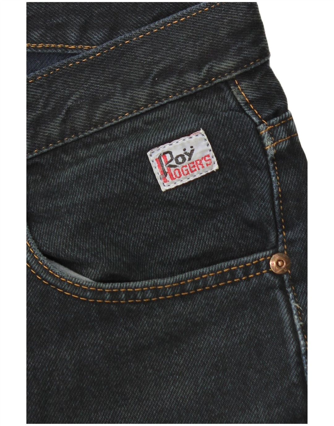 Roy Rogers Mens Straight Jeans W30 L28 Navy Blue