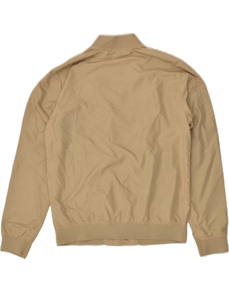 JACK & JONES Mens Bomber Jacket UK 40 Large Beige Polyester | Vintage Jack & Jones | Thrift | Second-Hand Jack & Jones | Used Clothing | Messina Hembry 