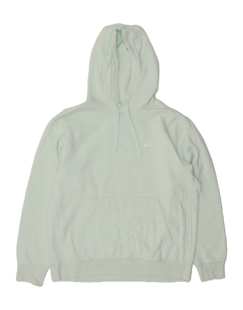 NIKE Mens Hoodie Jumper Large Green Vintage Nike and Second-Hand Nike from Messina Hembry 