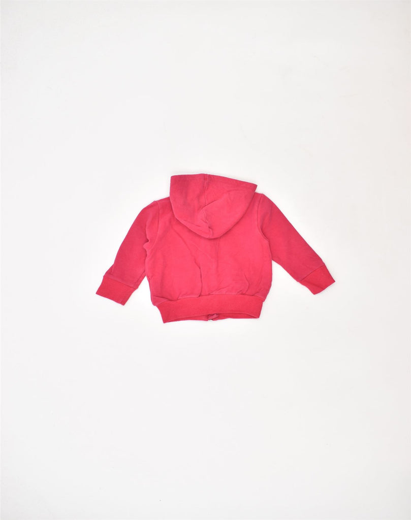 DIESEL Baby Girls Zip Neck Jumper Sweater 3-6 Months Pink Cotton | Vintage | Thrift | Second-Hand | Used Clothing | Messina Hembry 