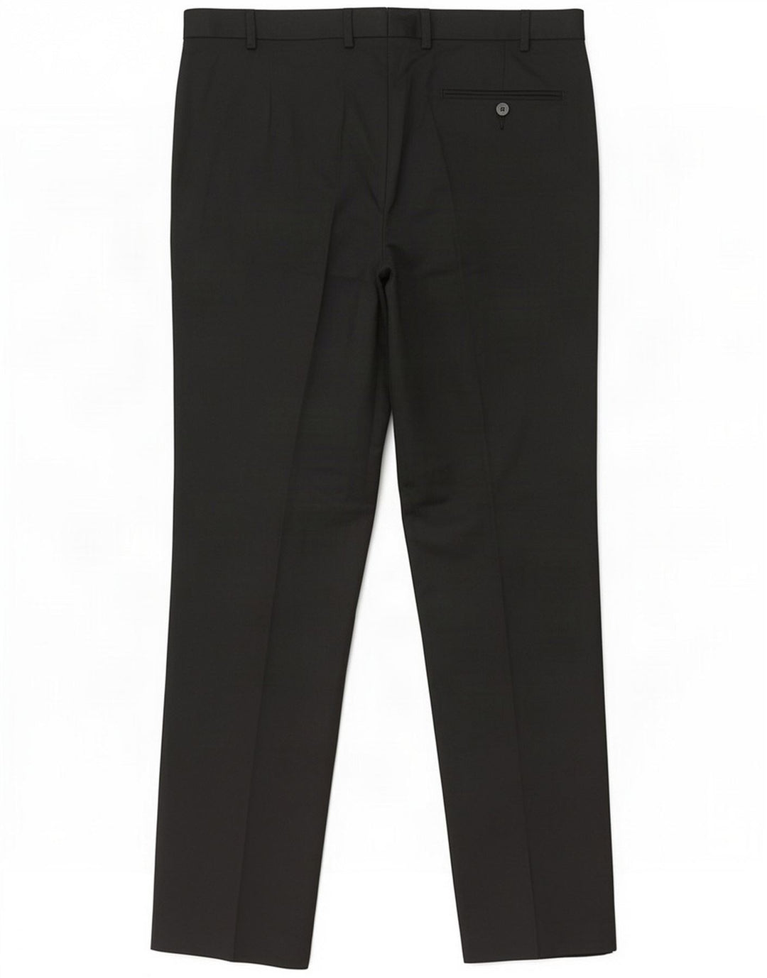 Marks & Spencer Mens Regular Fit Suit Trousers W36 L33 Black Polyester
