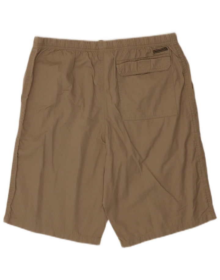 Sergio Tacchini Mens Chino Shorts IT 50 Large W32 Beige Cotton