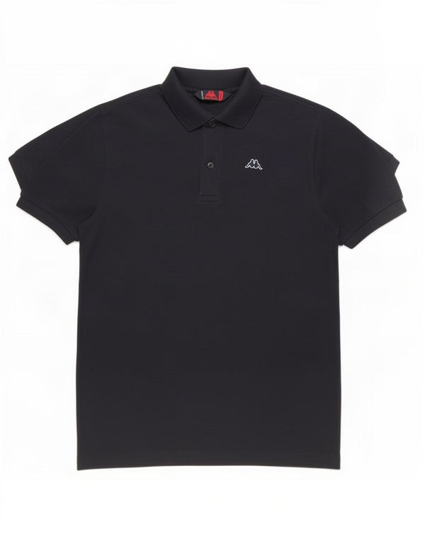 Kappa Mens Polo Shirt Medium Navy Blue Cotton