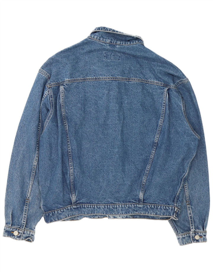 Vintage Mens Denim Jacket UK 42 XL Blue Cotton