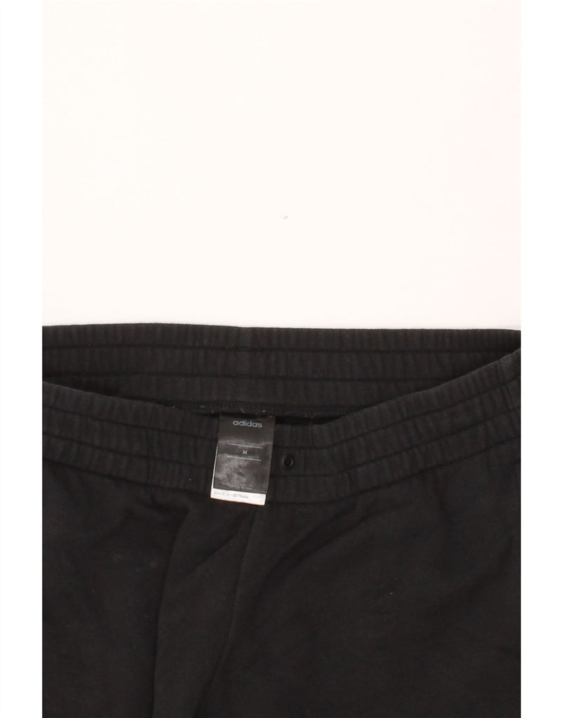 ADIDAS Mens Graphic Tracksuit Trousers Joggers Medium  Black Cotton Vintage Adidas and Second-Hand Adidas from Messina Hembry 
