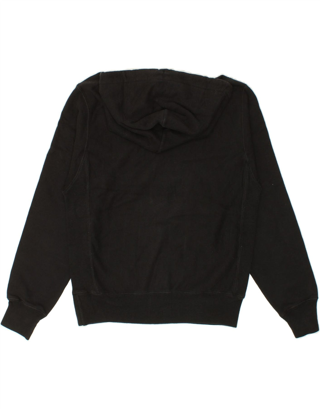 CHAMPION Mens Hoodie Jumper Small Black Cotton Vintage Champion and Second-Hand Champion from Messina Hembry 