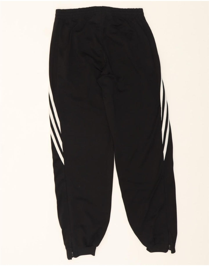 ADIDAS Mens Tracksuit Trousers Joggers Small Black Polyester Vintage Adidas and Second-Hand Adidas from Messina Hembry 
