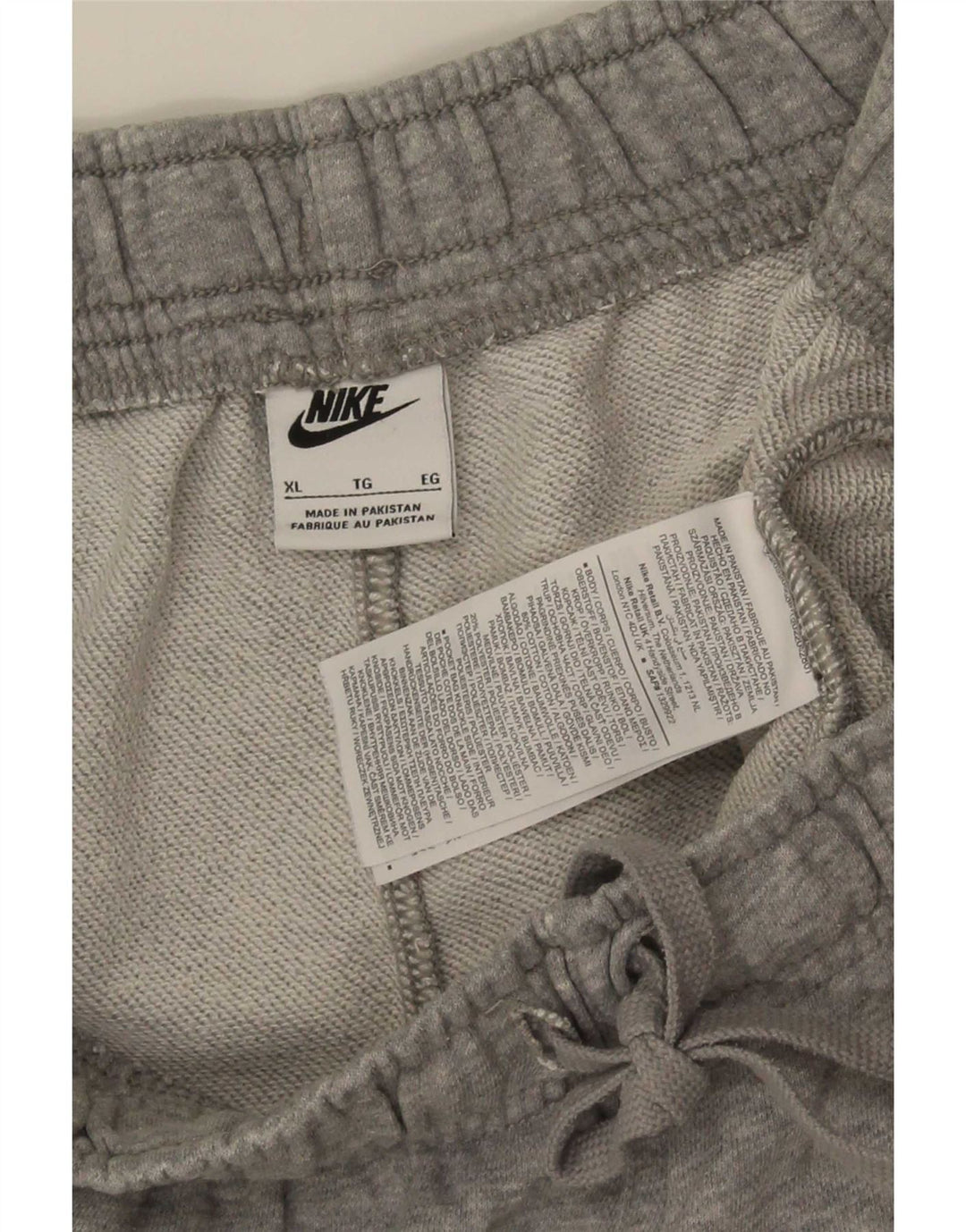 Nike Mens Graphic Sport Shorts XL Grey Flecked Cotton