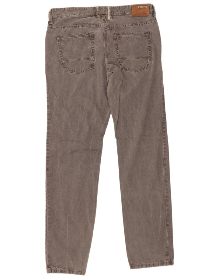 Camel Active Mens Straight Jeans W36 L34 Grey Cotton