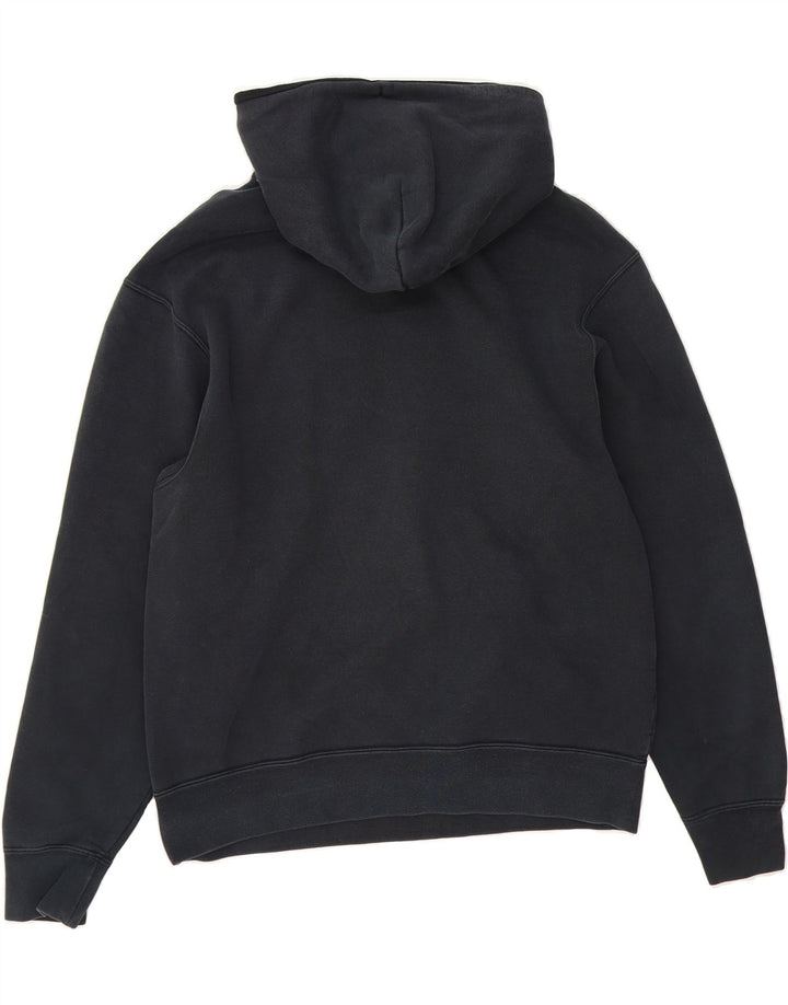 JORDAN Mens Graphic Hoodie Jumper Medium Black Polyester Vintage Jordan and Second-Hand Jordan from Messina Hembry 