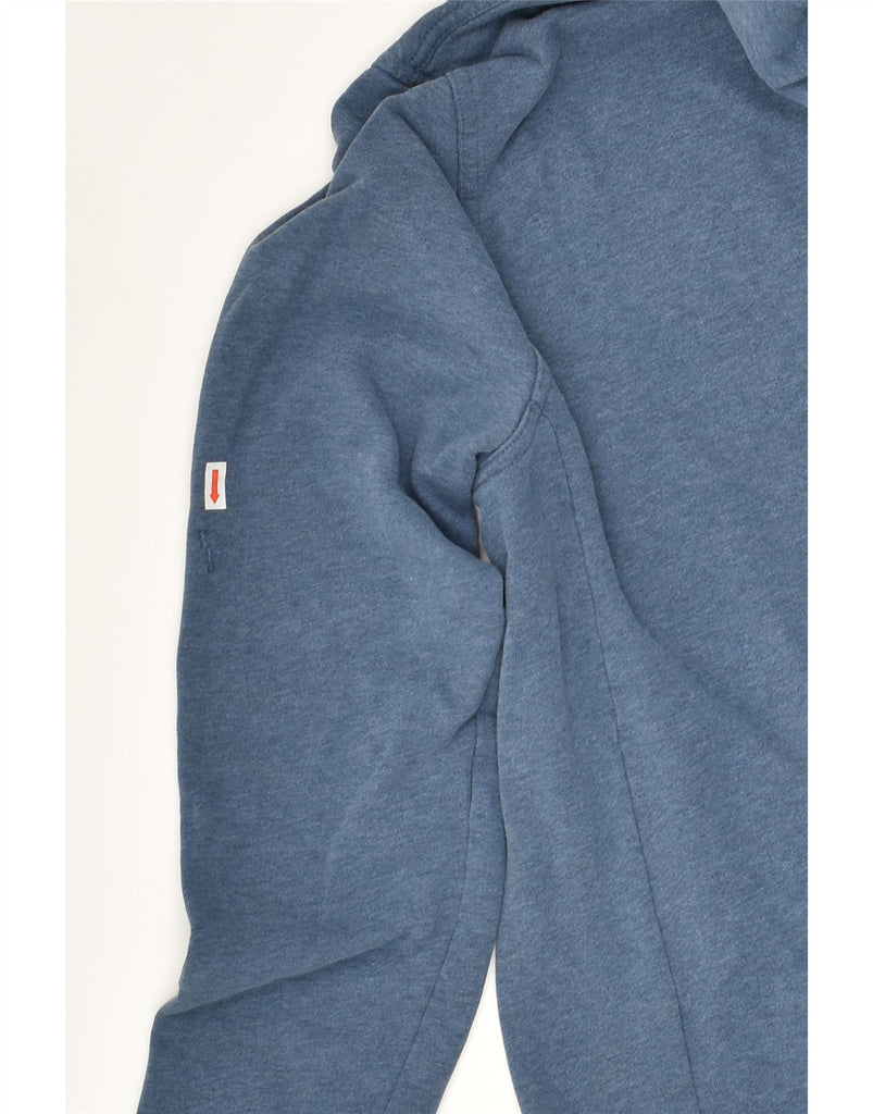 HUGO BOSS Mens Zip Hoodie Sweater Small Navy Blue Cotton | Vintage Hugo Boss | Thrift | Second-Hand Hugo Boss | Used Clothing | Messina Hembry 
