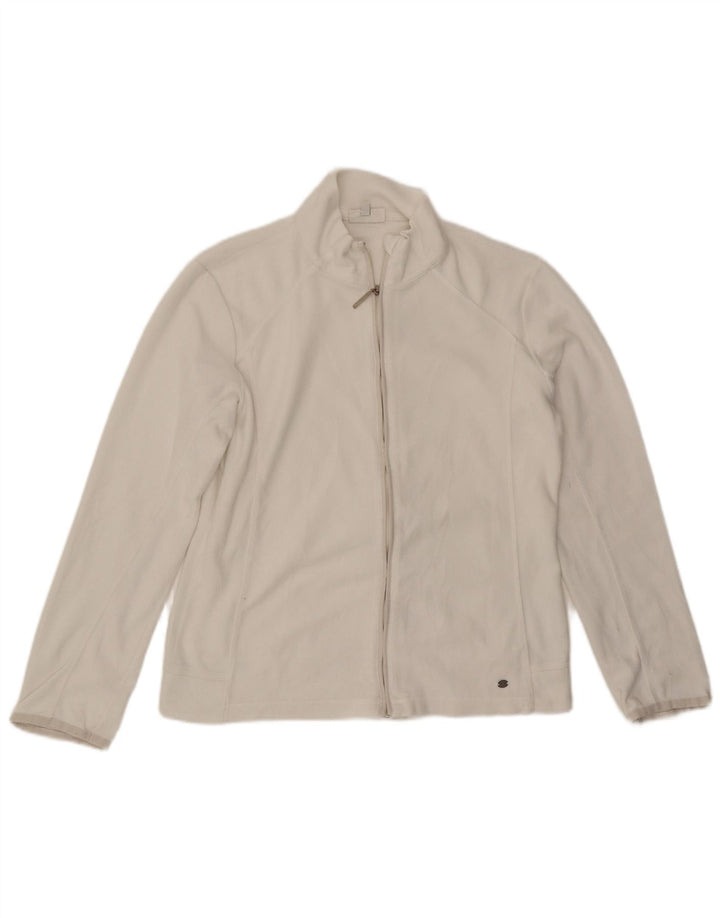 Champion Womens Fleece Jacket UK 18 XL White Polyester