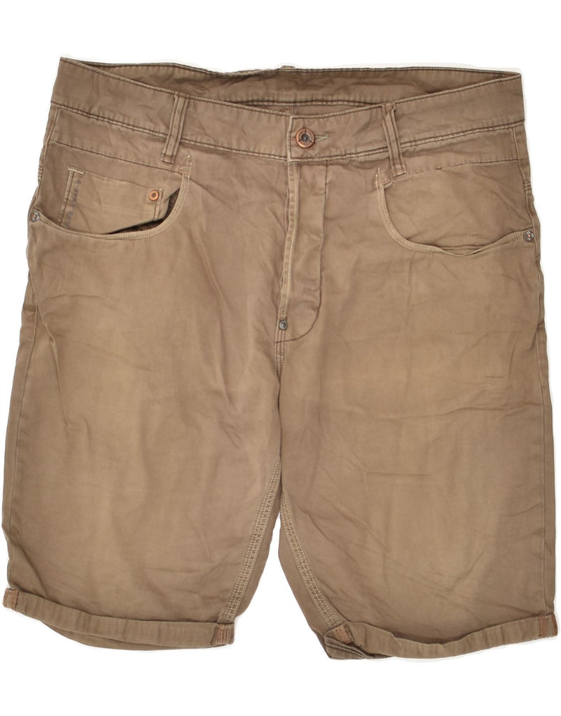 G-STAR Mens Casual Shorts W33 Medium  Brown Cotton | Vintage G-Star | Thrift | Second-Hand G-Star | Used Clothing | Messina Hembry 
